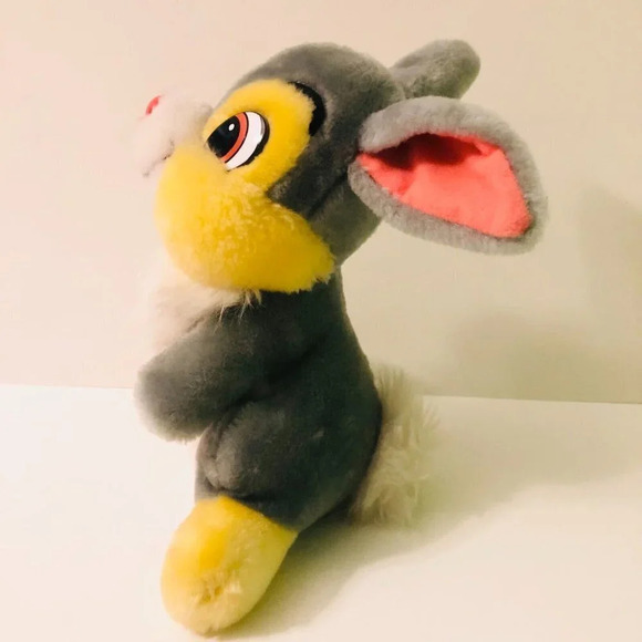 Vtg Thumper Plush Disneyland Bambi Disney World Stuffed Animal 9 Inch Tall Korea - Picture 12 of 16